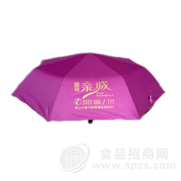 ·大洋伞业 紫红雨伞 