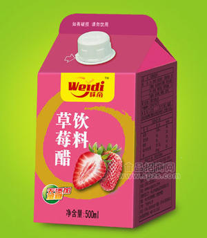 500ml草莓醋饮料