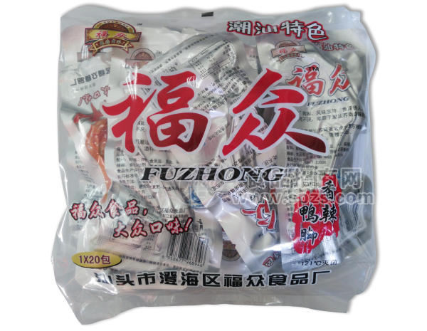 鴨掌，24g（香辣味/鹵香味）