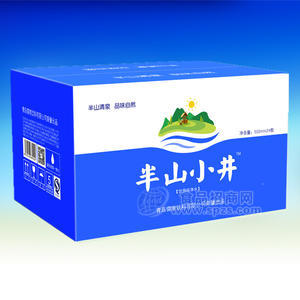 半山小井饮用纯净水555mlx24瓶