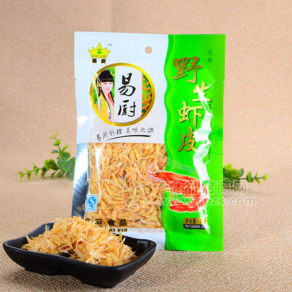 易廚野生蝦皮35g調(diào)味品