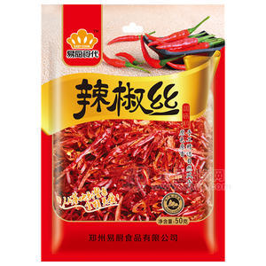 易廚食代辣椒絲50g 調(diào)料