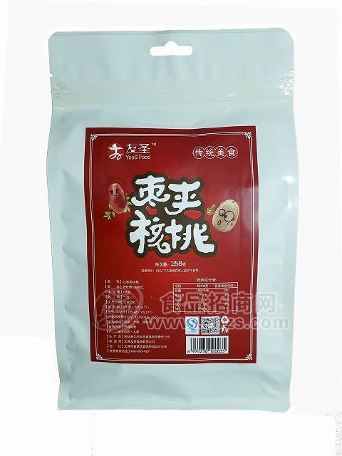 友圣 棗夾核桃258g