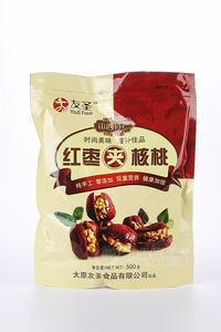 友圣 紅棗夾核桃500g