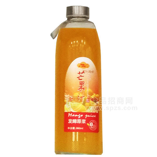 ·发酵原浆 芒果汁饮品 