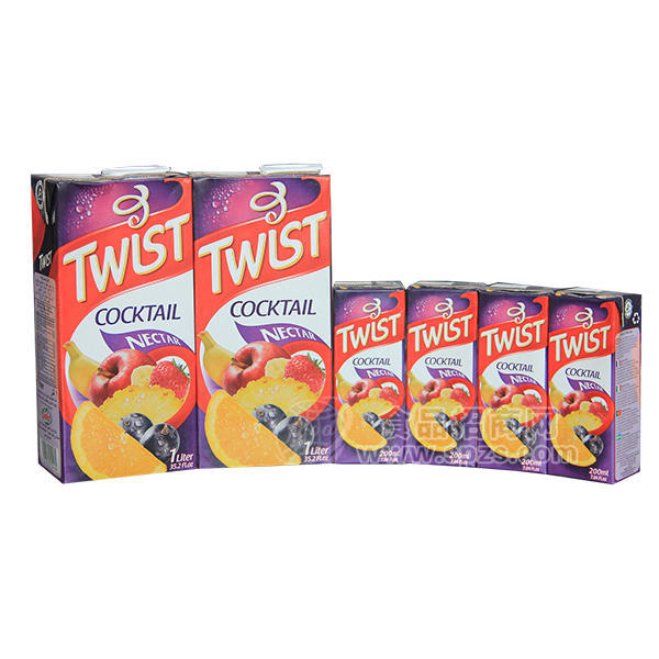 ·推特进口鸡尾果汁饮料 进口 