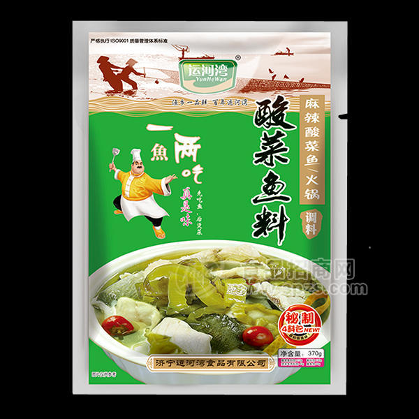 運(yùn)河灣酸菜魚(yú)料 調(diào)味品調(diào)味料 370g