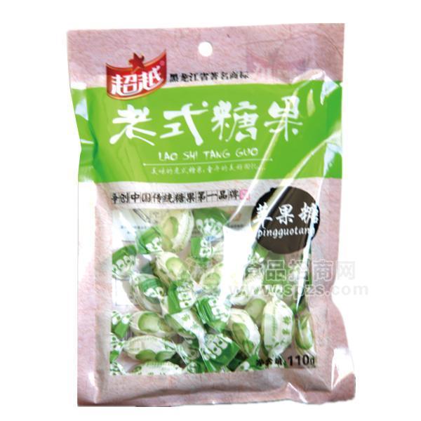 ·超越老式糖果苹果糖110克 