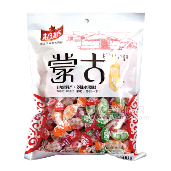 ·超越蒙古糖果500克 