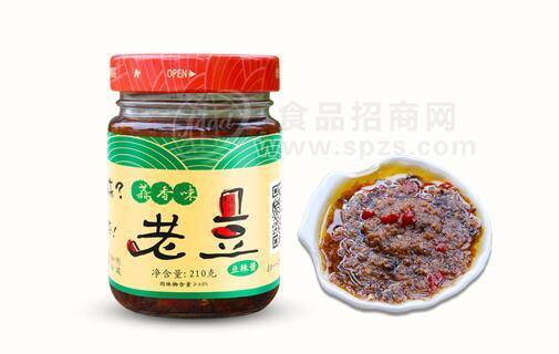 杨记老豆 蒜香味豆辣酱  210g