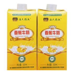 渔人码头香蕉牛奶果汁520ml