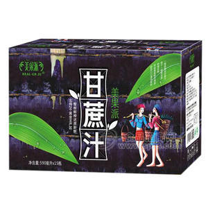 美果派 甘蔗汁果汁飲料590mLx15瓶