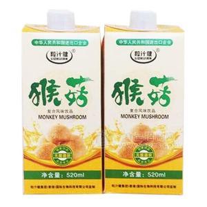 粒汁健猴菇復合風味飲品520ml