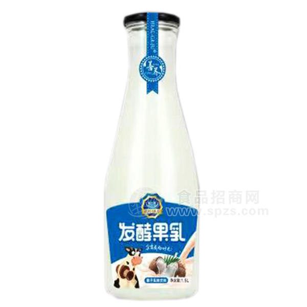 粒汁健发酵果乳椰子乳味饮料1.5L