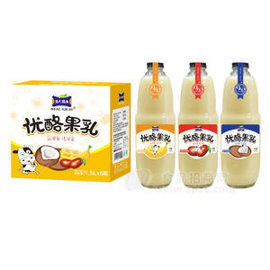 漁人碼頭  優(yōu)酪果乳乳味飲料1.5Lx6瓶