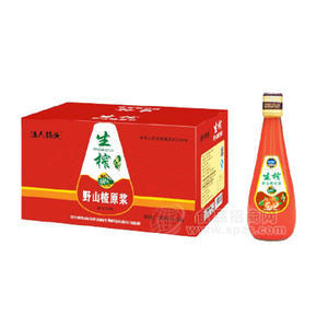 渔人码头生榨野山楂原浆360mlx15瓶