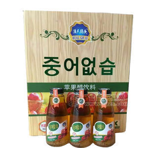 渔人码头木糖醇苹果醋饮料