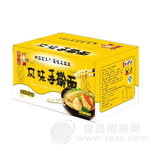 忆八公风味手擀面浓汤鸡汁味 方便食品