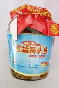 从容牌瓦罐狮头鱼400g
