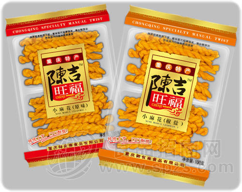 小麻花（椒盐）100克