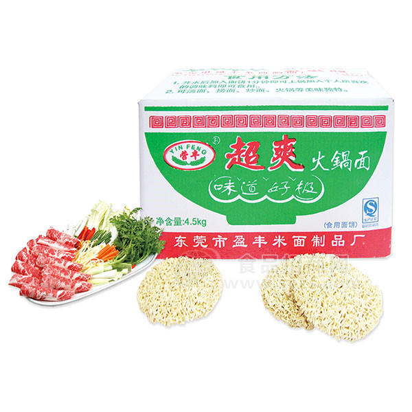 营丰超爽火锅面方便面4.5kg