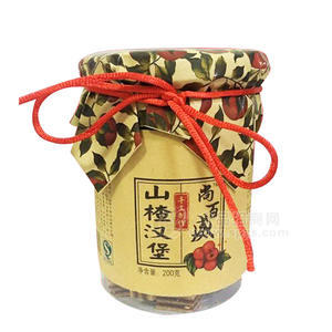 尚百威休闲食品山楂汉堡200g