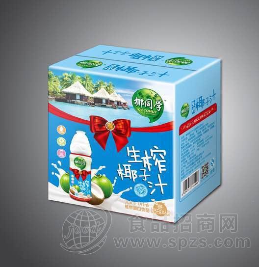 椰同学生榨椰子汁植物蛋白饮品