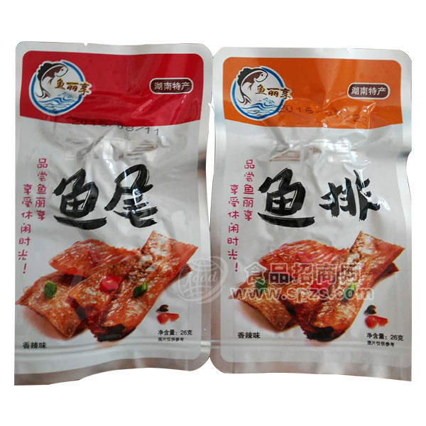 魚麗享魚排魚尾香辣味26g 休閑食品