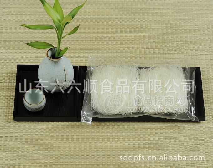 供應六六順牌方形烘干龍口粉絲 純豆粉絲 粉條 特產干貨