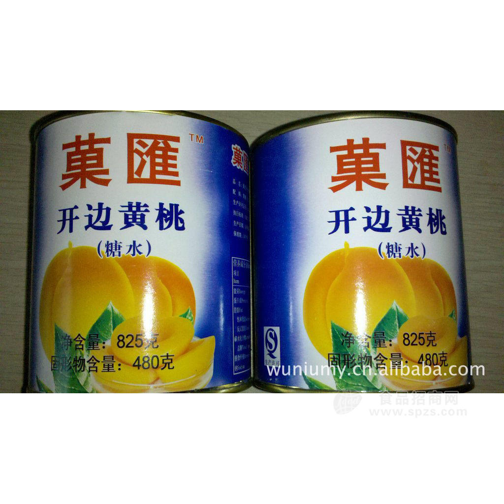 供应烘焙行业专用黄桃罐头