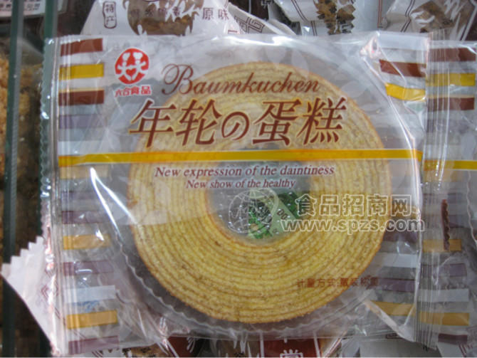 供应新品蛋糕 六合食品 年轮蛋糕 特色蛋糕