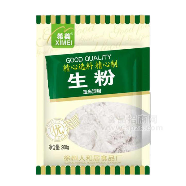 希美生粉 玉米淀粉200g