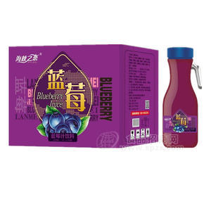 海峡之恋  蓝莓汁果汁饮料 箱装