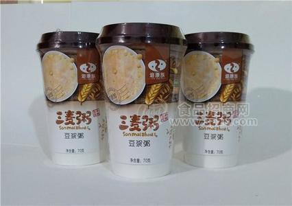 三麦粥（豆浆粥）方便粥 早餐粥 营养粥