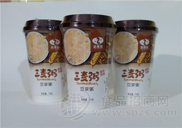 三麦粥（豆浆粥）方便粥 早餐粥 营养粥