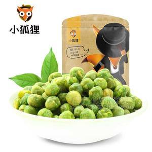 小狐貍  蒜香青豆  休閑食品 100g