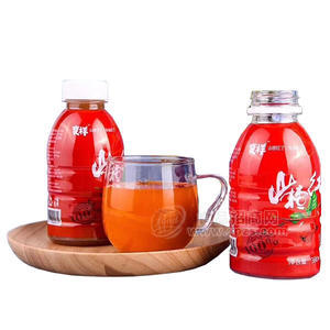 山楂红了野山楂汁饮料380ml
