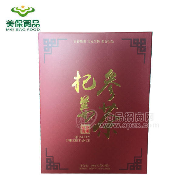 ·園生泰杞参姜茶240g 