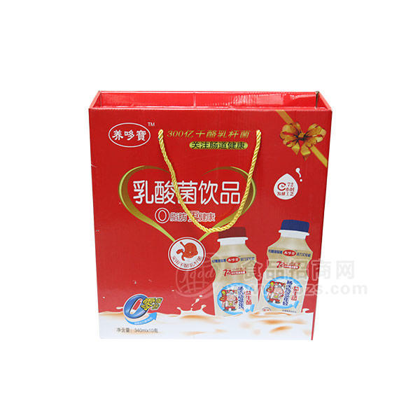 ·养哆寶  乳酸菌 饮品 礼盒装 340MLx10瓶 