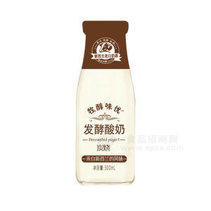 牧醇味優(yōu)  炭燒發(fā)酵酸奶 300ML