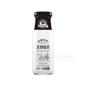 牧醇味優(yōu) 發(fā)酵酸奶 原味乳飲品 1000ML