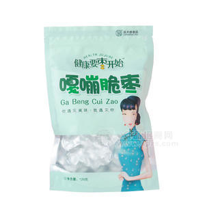 嘎嘣脆棗休閑食品120g