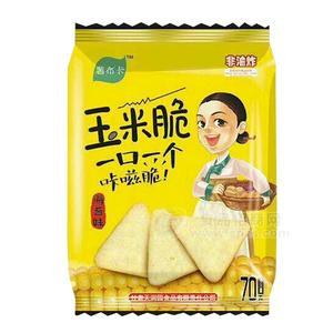 薯布卡 海苔味玉米脆片 膨化食品 袋装休闲食品