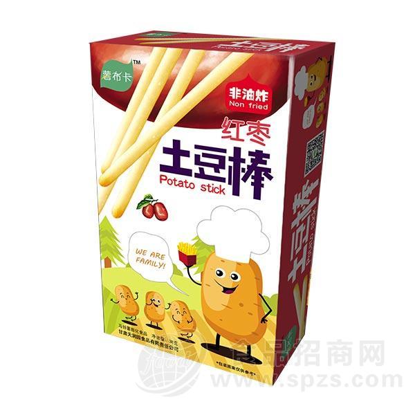 薯布卡 土豆棒 休闲食品盒装 玩具食品