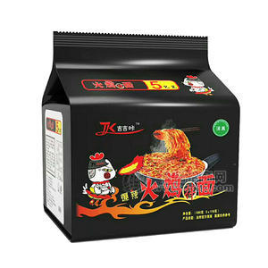 吉吉咔火鸡面 爆辣火鸡拌面5x118g