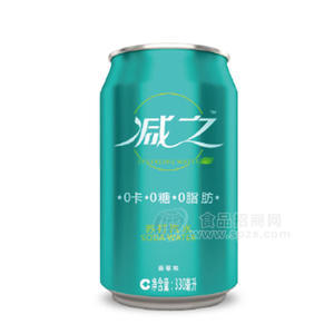 減之蘇打汽水 蘇打水 香草味330ml