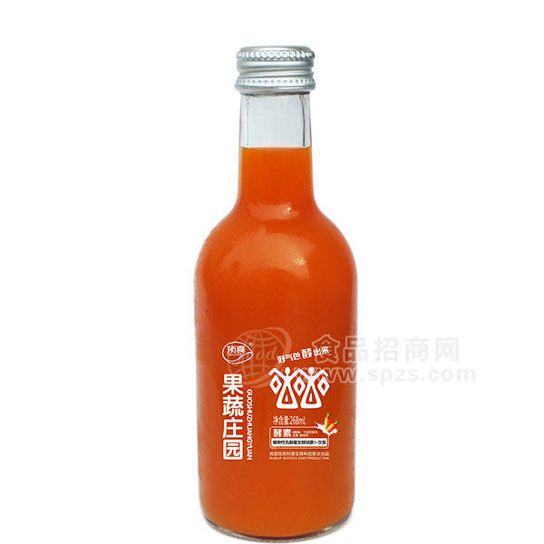 頂真果蔬莊園胡蘿卜乳酸菌268ml