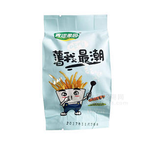青涩果园薯条 芝士味 膨化食品