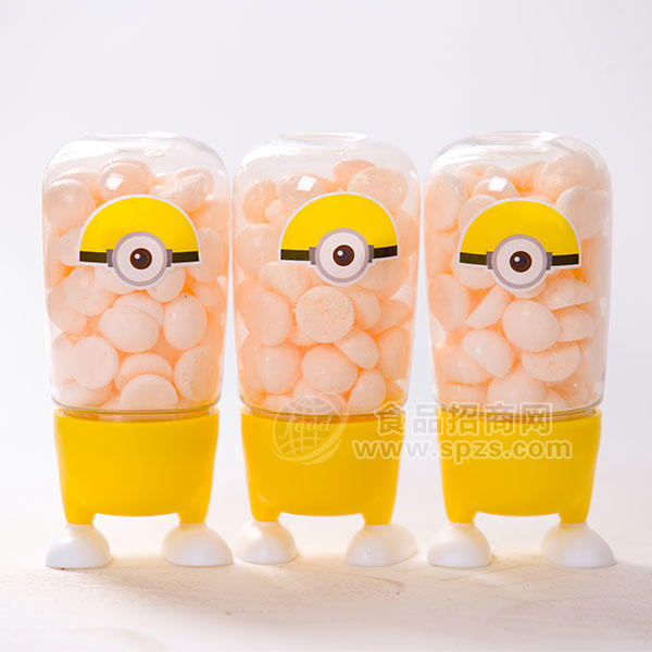 爱莫溶豆儿香橙味小黄人款休闲食品