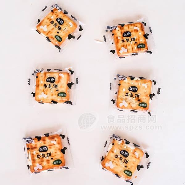 ·爱莫软奶牛扎饼香葱味休闲食品 